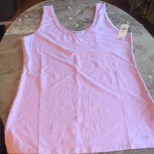 Tank, premium Pima cotton. Size Large.